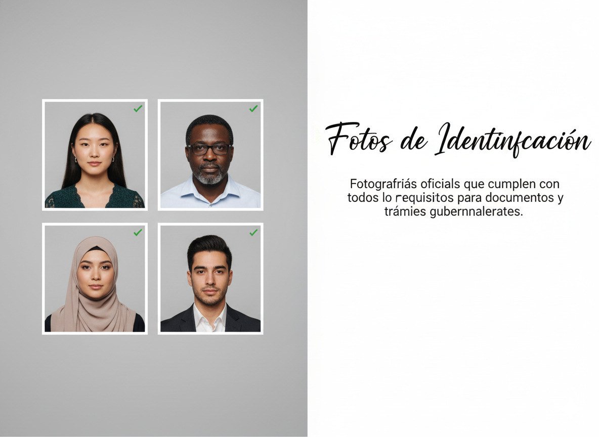 Fotos de identificación profesional
